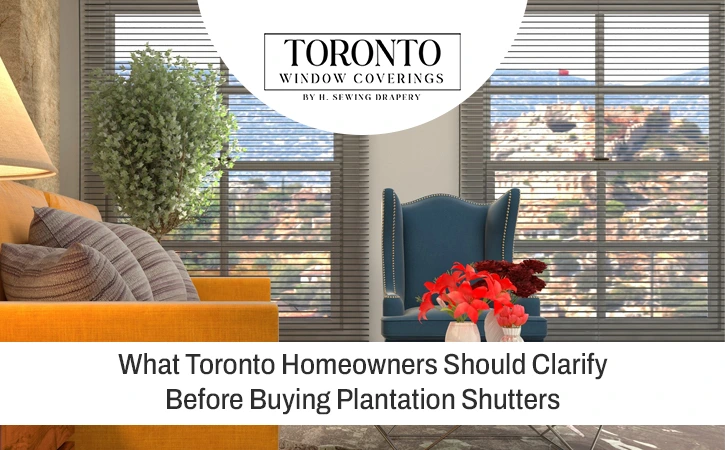 Plantation Shutters in Toronto