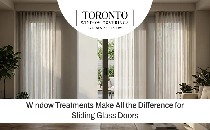 Window Treatments for Sliding Glass Doors