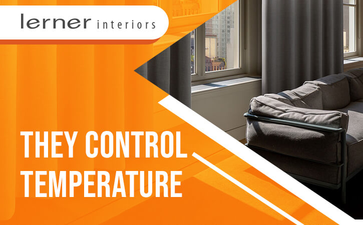 Blackout Drapes Control Temperature