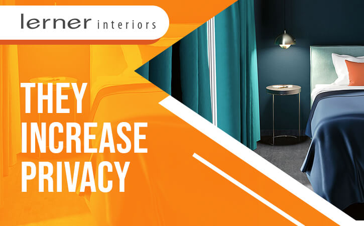 Blackout Drapes Increase Privacy