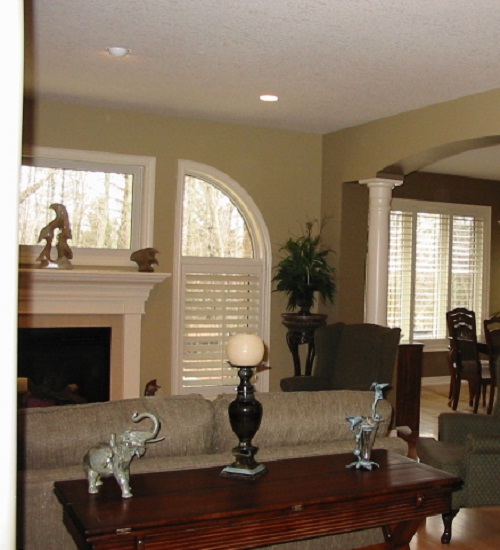 Plantation Custom Lacqured Finish Shutters