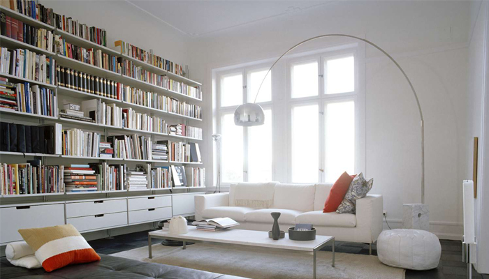 Re-organize bookcases