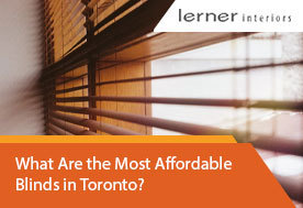 Blinds in Toronto