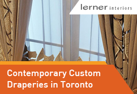 Custom Draperies Modern Style