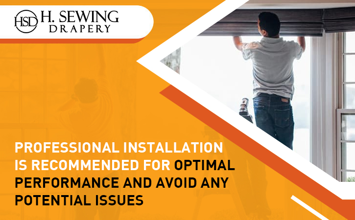 window treatments professional installation