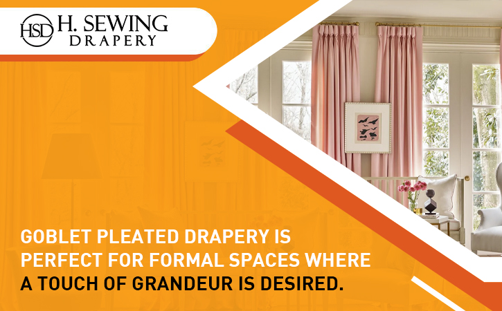 Goblet Pleated Drapery