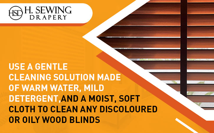 Take Extra Care of Wood Blinds