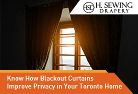 Blackout Curtains Toronto