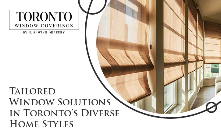 Tailored window solutions in Toronto homes